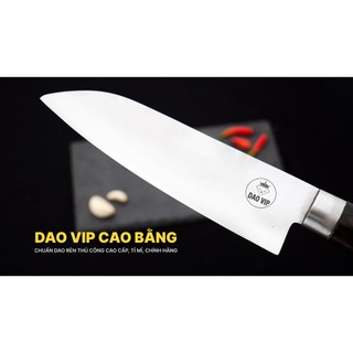 Dao lọc thái thép trắng cán gỗ - LKM DAO VIP CAO BẰNG
