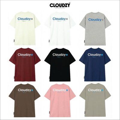 Áo phông nữ nam unisex tay lỡ thun form rộng 100% cotton 250gsm local brand teen cổ tròn oversize CLOUDZY POPULAR