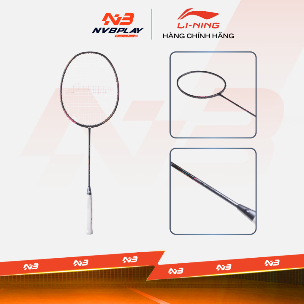 Vợt Li-Ning Axforce 80 Black (AYPT271-4V) - 3U/4U - Hàng Chính Hãng