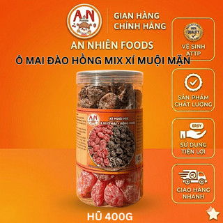 Ô mai đào hồng mix xí muội mặn [Có hóa đơn VAT]
