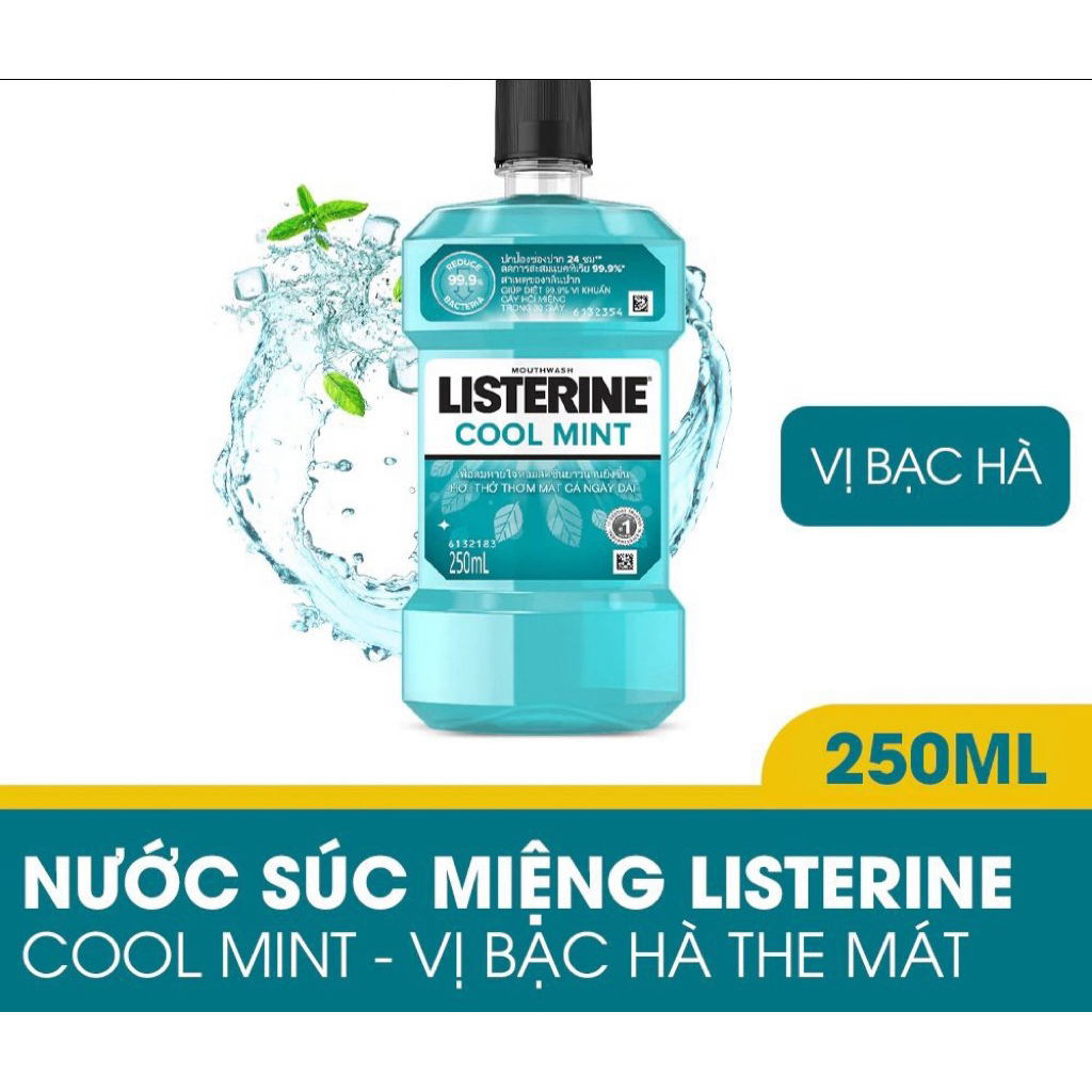 Nước súc miệng Listerine 250ml