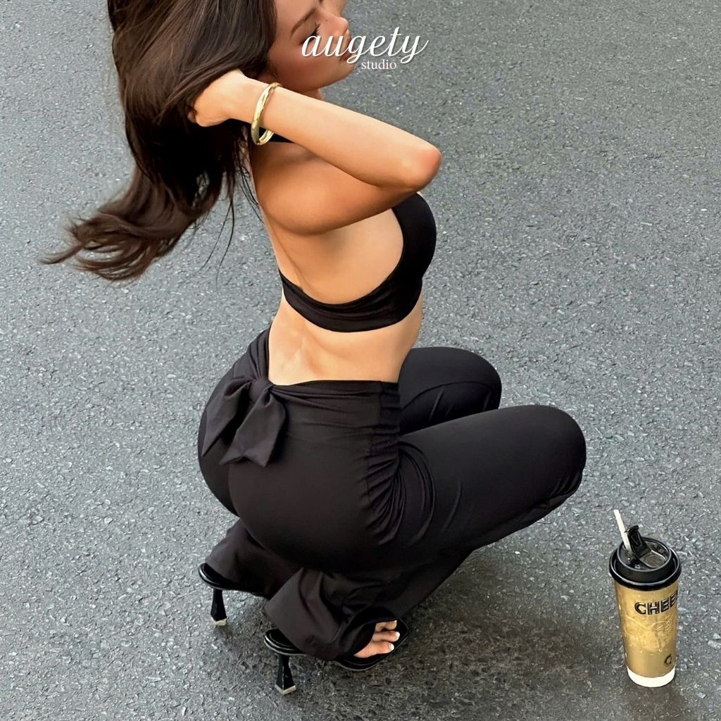 Áo Bra Nữ Gom Ngực Cổ Yếm Có Mút Tháo Rời Augety Studio, MOLLY Halter-Neck Bras | BigBuy360 - bigbuy360.vn