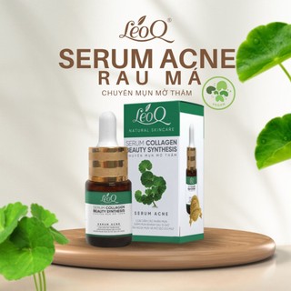 Serum Mụn Lúa Mạch Hana white &LeoQ Tinh chất Rau Má, Nghệ Tươi 15ml
