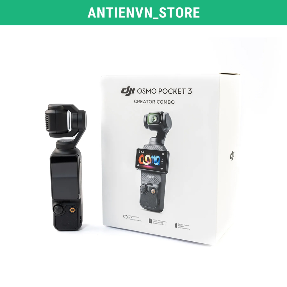 Camera hành động DJI Osmo Pocket 3 - Cầm tay bỏ túi nhỏ gọn, Chống Rung,Quay video sắc nét 4K 120fps | BigBuy360 - bigbuy360.vn