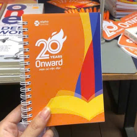 Sổ Tay Alpha Books 20 Years Onward