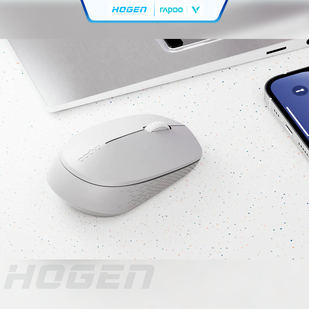 Chuột Không Dây Rapoo M100 Silent | DPI 5 Cấp Độ | Bluetooth 4.0, 5.0, 2.4G | Bảo Hành 24 Tháng | BigBuy360 - bigbuy360.vn