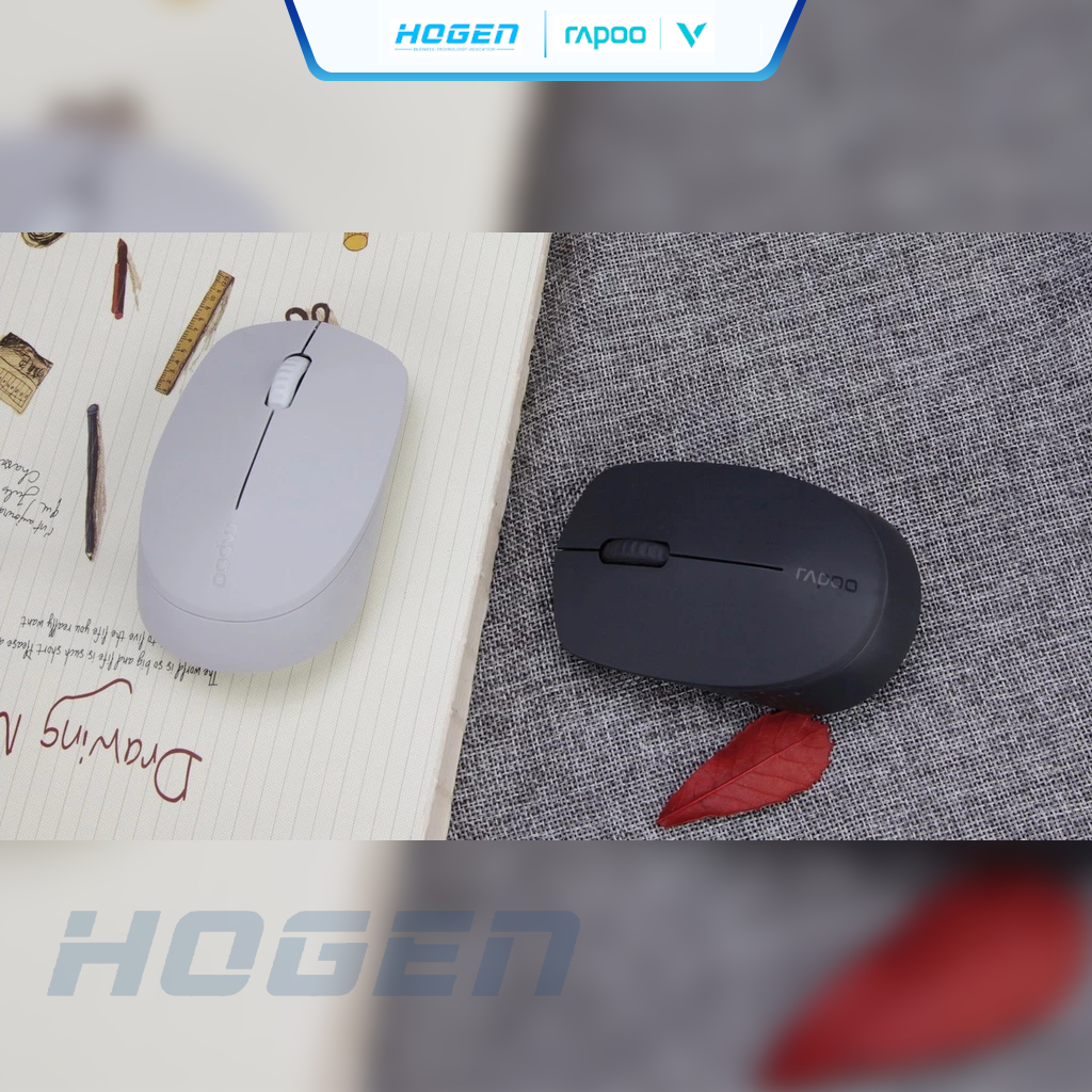 Chuột Không Dây Rapoo M100 Silent | DPI 5 Cấp Độ | Bluetooth 4.0, 5.0, 2.4G | Bảo Hành 24 Tháng | BigBuy360 - bigbuy360.vn