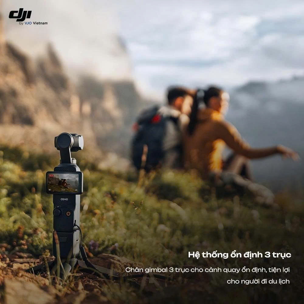 Camera hành động DJI Osmo Pocket 3 - Cầm tay bỏ túi nhỏ gọn, Chống Rung,Quay video sắc nét 4K 120fps | BigBuy360 - bigbuy360.vn
