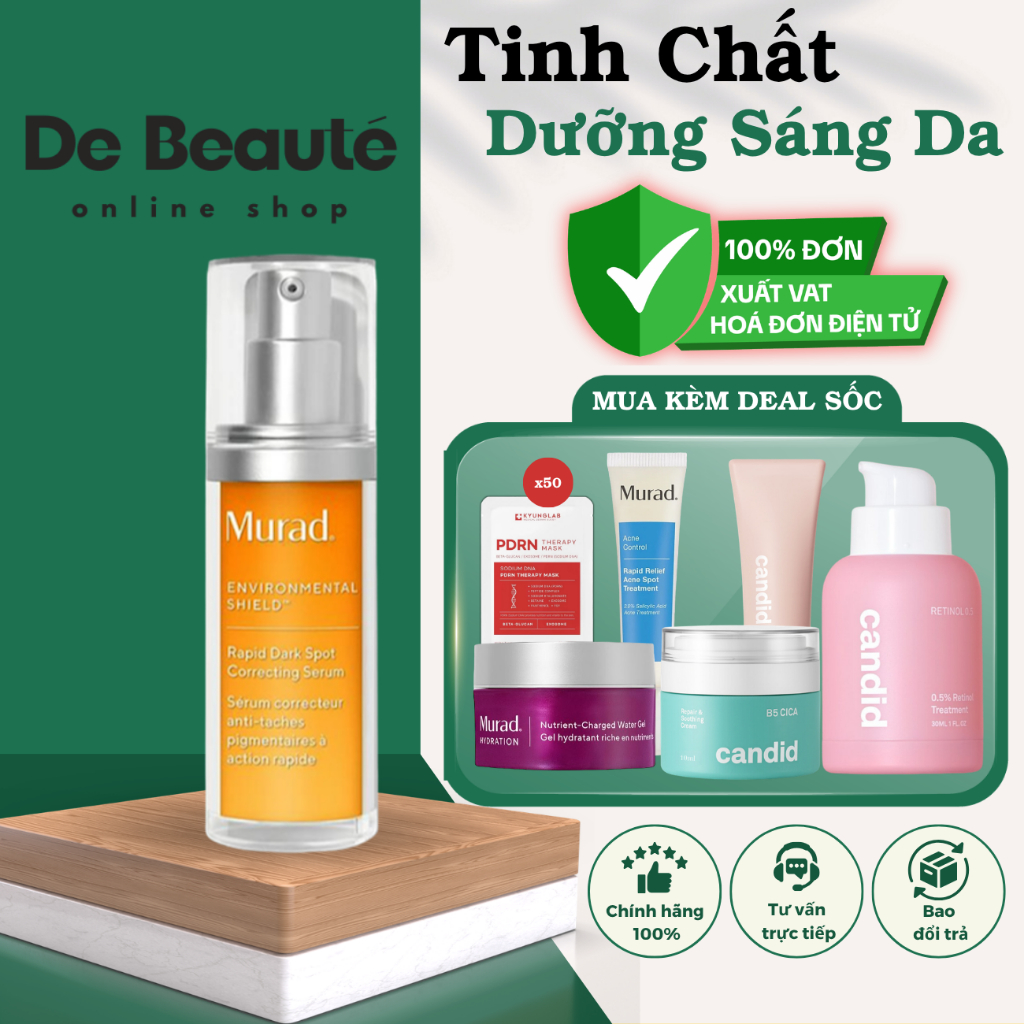Tinh Chất Dưỡng Trắng Giảm Thâm Nám Murad Rapid Dark Spot Correcting Serum