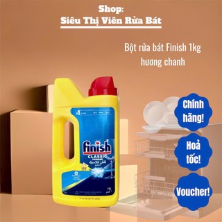 Bột rửa bát Finish, bột rửa chén bát cho máy [tiết kiệm, dễ điều chỉnh liều lượng]