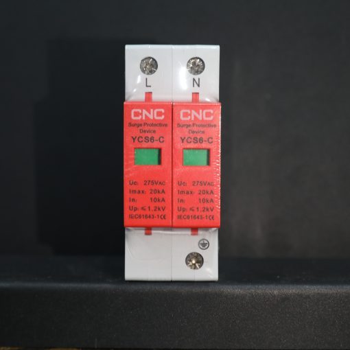 Thiết bị chống sét lan truyền AC SPD 20KA 275V, model YCS6-C 20KA 2P 275V