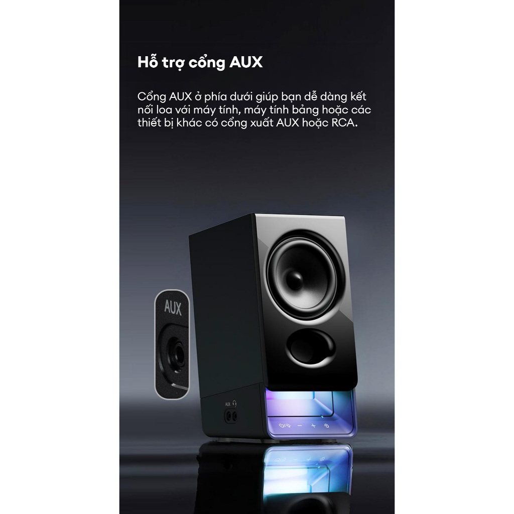 Loa Bluetooth Để Bàn EDIFIER R20BT | Blutooth V6.0 | Công Suất 5W RMS | Bảo Hành 15 Tháng | BigBuy360 - bigbuy360.vn
