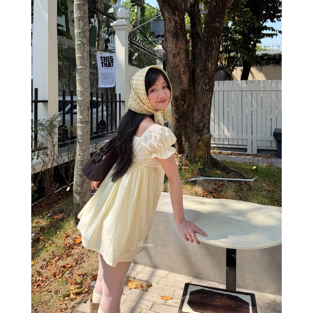 Esme Cream Dress -1998beforethedawn | BigBuy360 - bigbuy360.vn