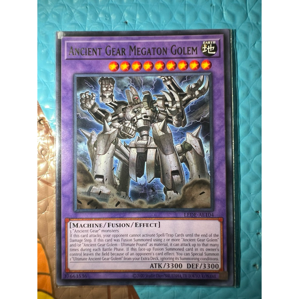 Thẻ bài Ancient gear megaton golem