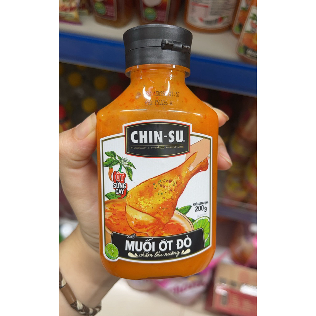 Muối chấm Chin su, muối ớt xanh, muối ớt đỏ