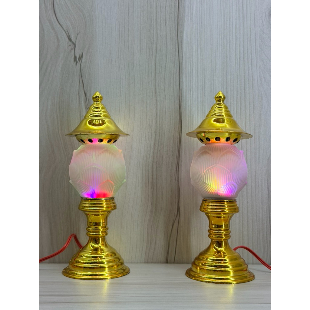 ĐÈN THỜ BẢO LIÊN ĐĂNG, LIÊN HOA,LƯU LY(1CẶP)