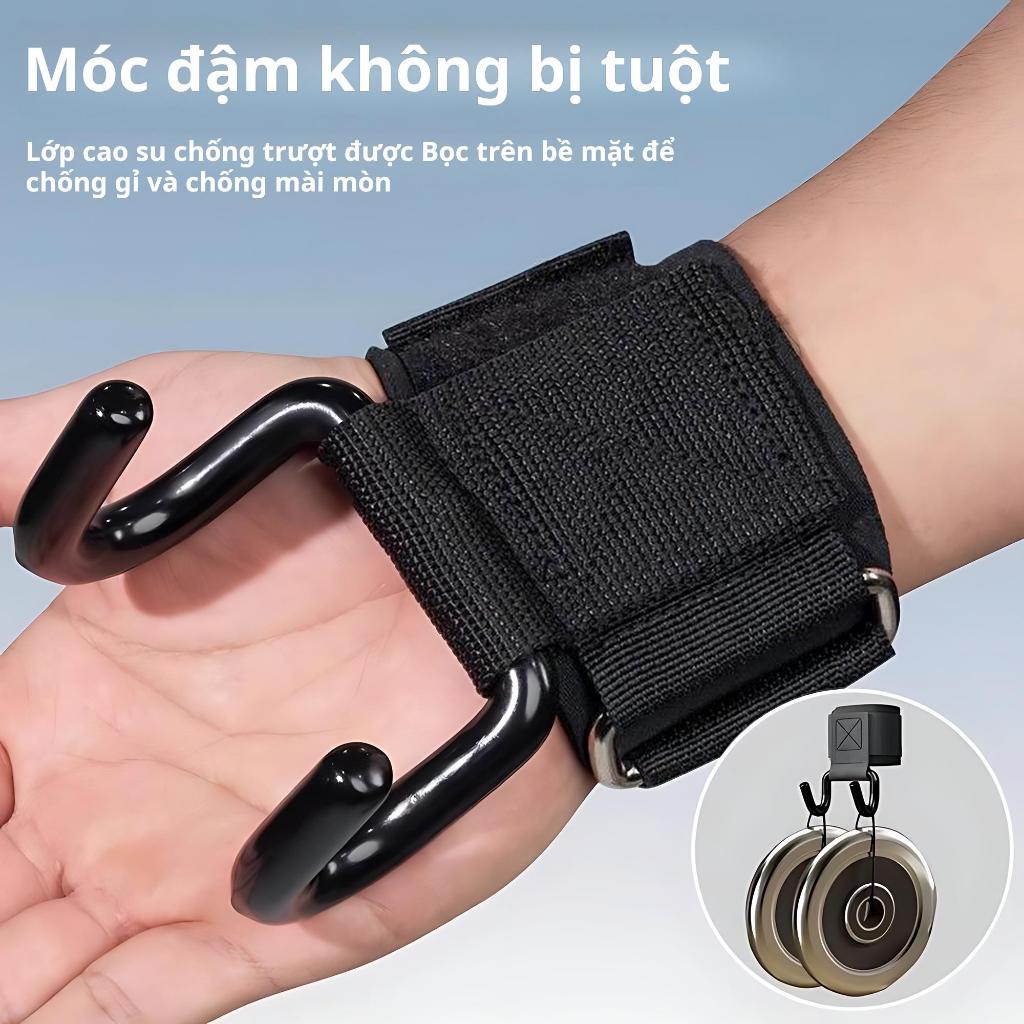 2PCS Móc hỗ trợ kéo cơ thể | Chắc chắn, chống trượt, dễ mang | Tập gym tại nhà, rèn luyện cơ tay | N