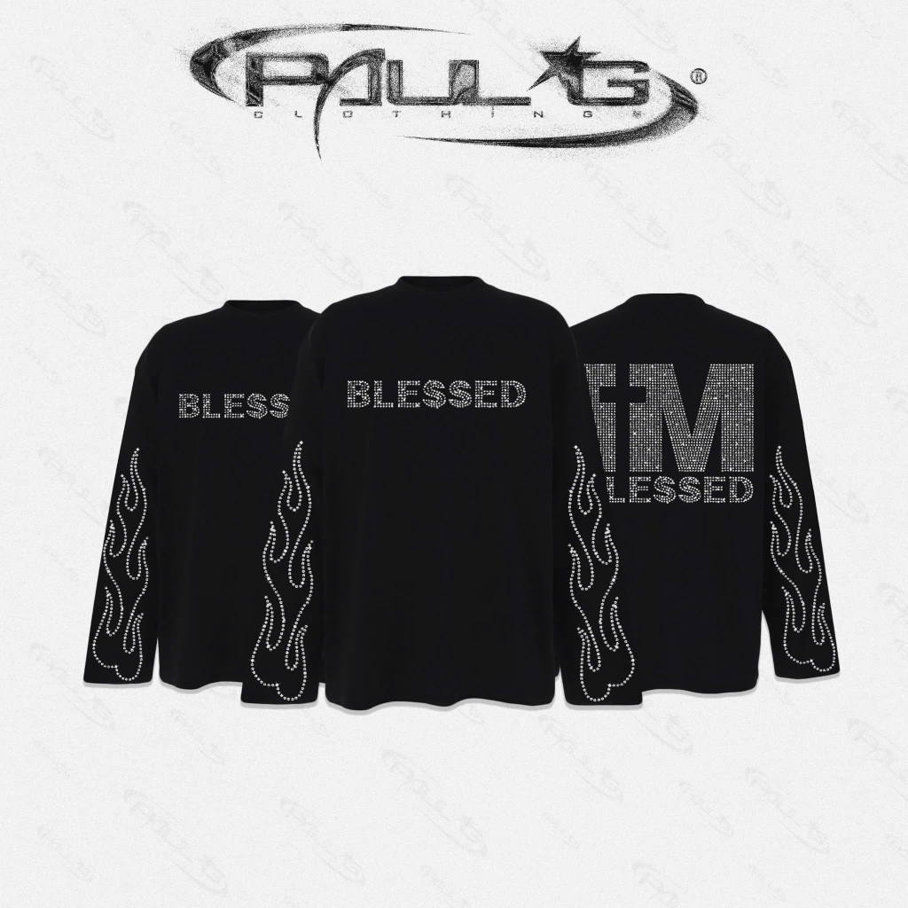 Áo thun tay dài Blessed PaulG DTF 1009