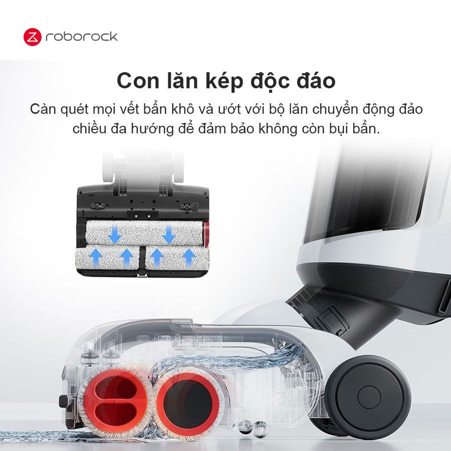 Con Lăn Thay Thế Roborock Dyad Pro/Dyad Pro Combo - Hộp Chất Lượng Chính Hãng 100% - Roborock Store
