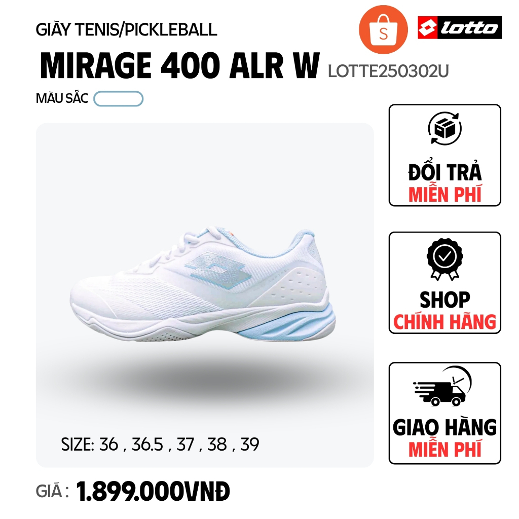Giày Pickleball Lotto Mirage 400 ALR W