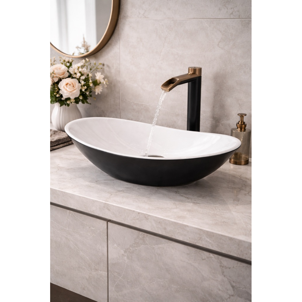 (CAO CẤP) Lavabo nghệ thuật