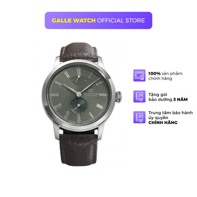 Đồng hồ Nam ORIENT STAR M45 RE-BS0001E00B dây da đeo tay kính Sapphire cao cấp chính hãng
