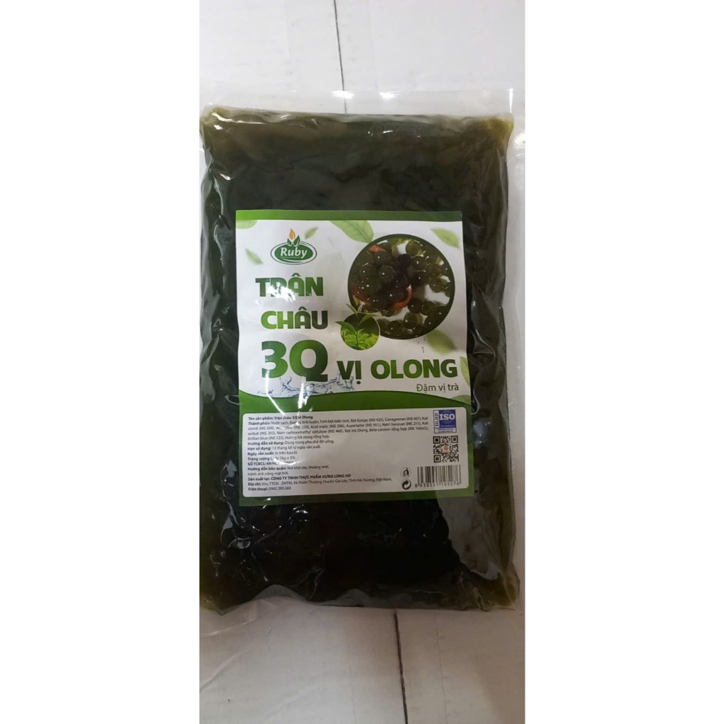 Trân châu 3Q Olong đạm vị Ruby 1kg