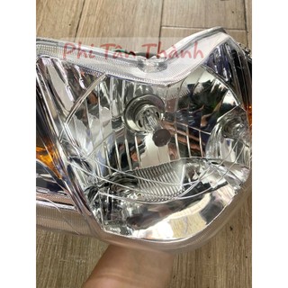 ( HÀNG ĐẸP UMV ) - PHA ĐÈN TRƯỚC XE WAVE S110 CÓ CHUI BÓNG