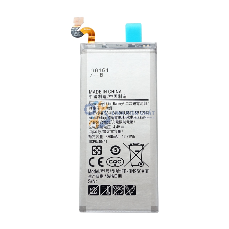 Pin dành cho điện thoại Samsung EB-BN950ABE / Galaxy Note 8 / N950F / N950N / N950U / N950U1 Zin