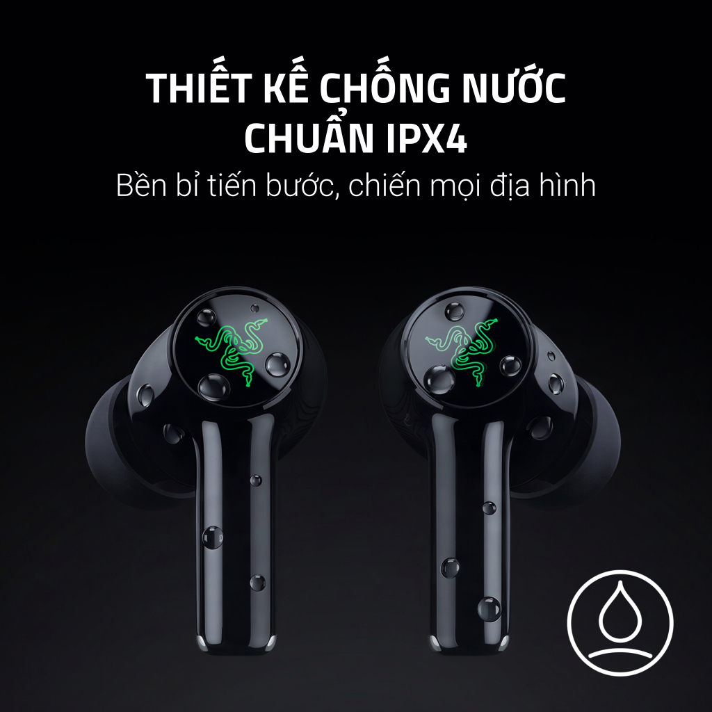 [NEW] Tai Nghe Gaming Razer Hammerhead V3 X HyperSpeed | 2,4GHz & BT 5.3 | Hộp Sạc Dongle | Pin 35h | 7.1 @PC | IPX4 | BigBuy360 - bigbuy360.vn