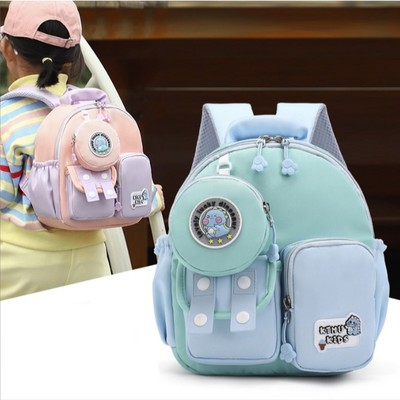 Balo mẫu giáo cho bé trai bé gái nhiều màu sắc thời trang Hàn Quốc HARAS BL383