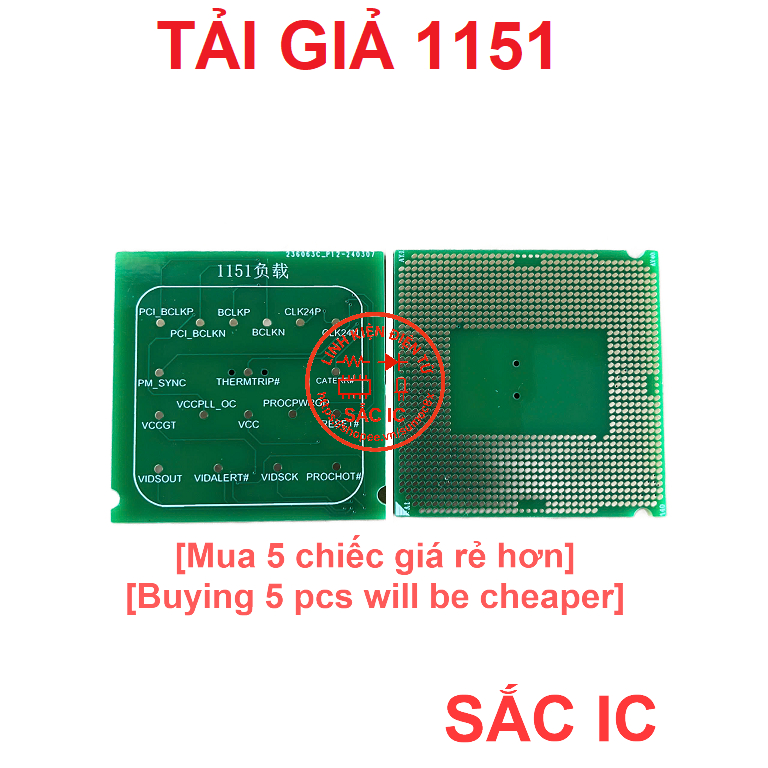 Tải giả socket 1151