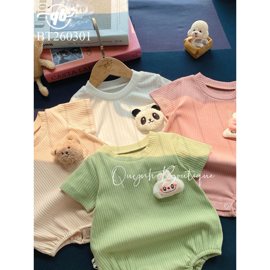 bodysuit cho bé quỳnh boutique - bodysuit bé trai - bodysuit bé gái