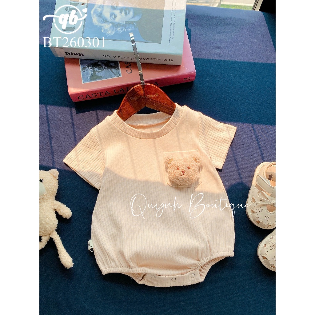 bodysuit cho bé quỳnh boutique - bodysuit bé trai - bodysuit bé gái