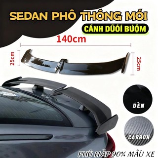 Thoát nhiệt, cánh gió sau phổ thông ô tô không lỗ, cánh gió sau hải âu không lỗ