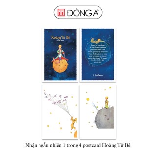 Sách - Hoàng Tử Bé (Tặng kèm 1 trong 4 postcard, ngẫu nhiên) (Tái Bản 2026) - Đông A