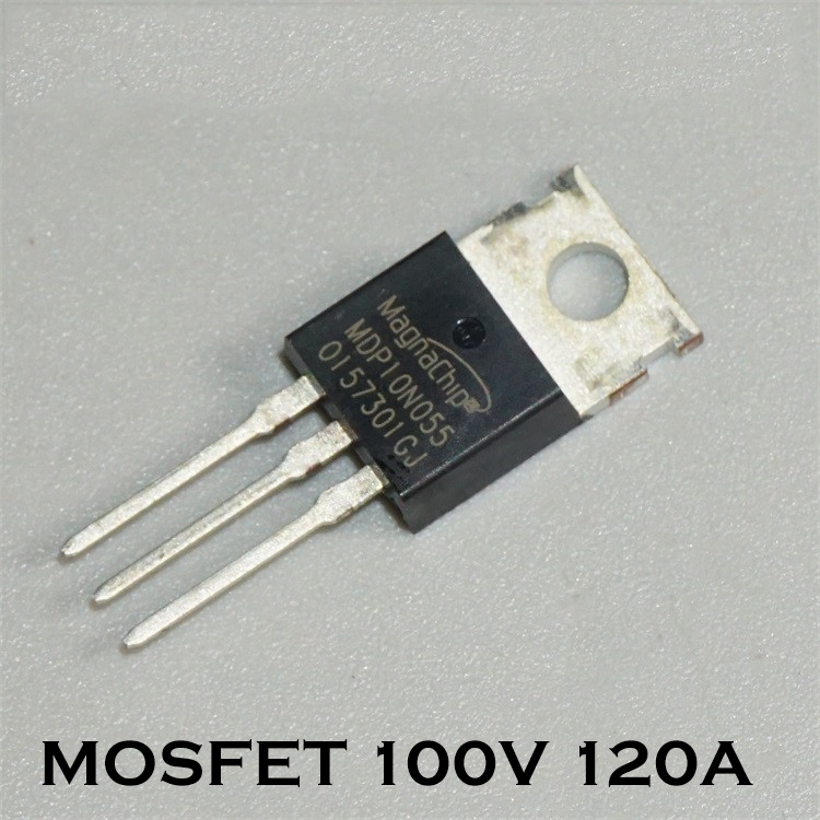 MOSFET  100V 120A TRANSITOR công suất MDP10N055 magnachip