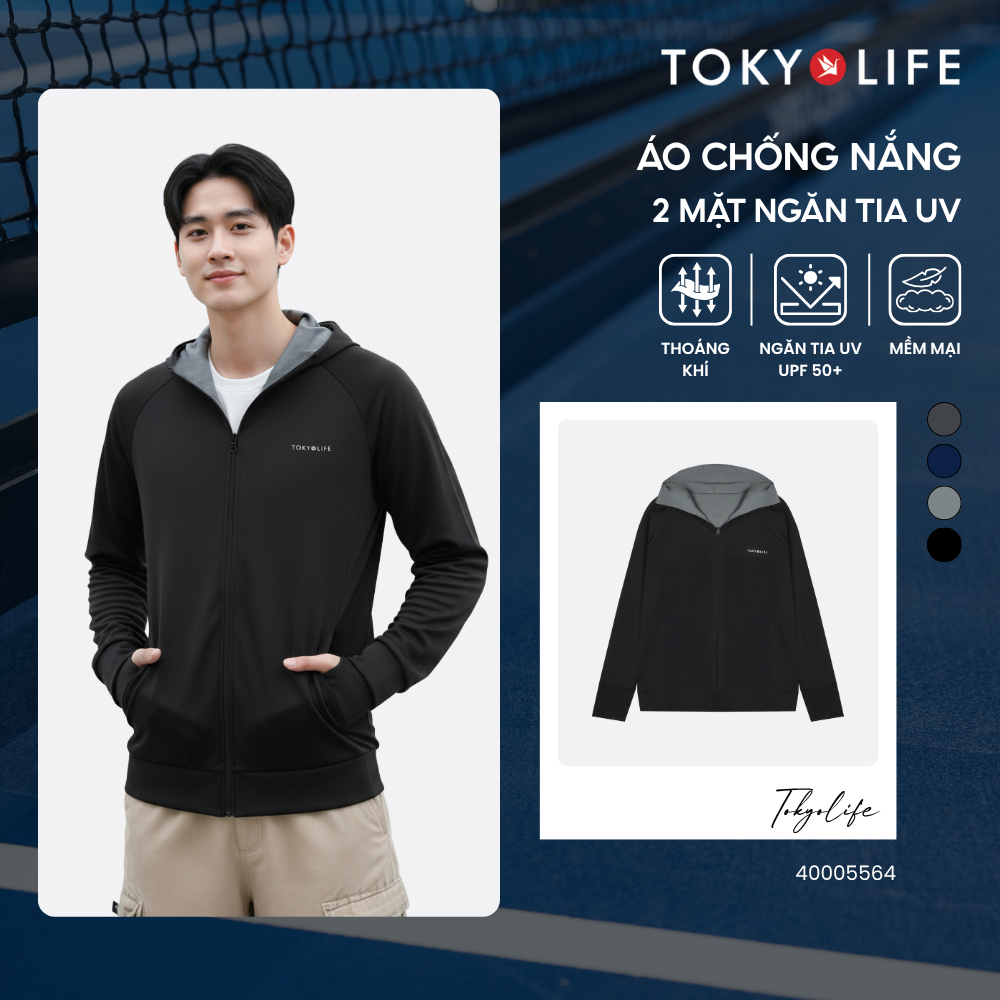 Áo chống nắng nam nữ 2 mặt tiện dụng TOKYOLIFE 40005564