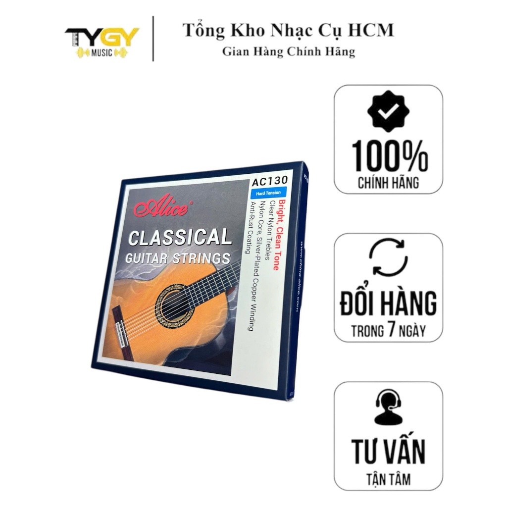 Bộ Dây đàn Guitar Classic Alice AC130