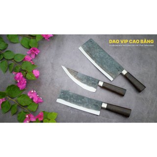 Bộ dao bếp thép nhíp CB108 DAO VIP CAO BẰNG