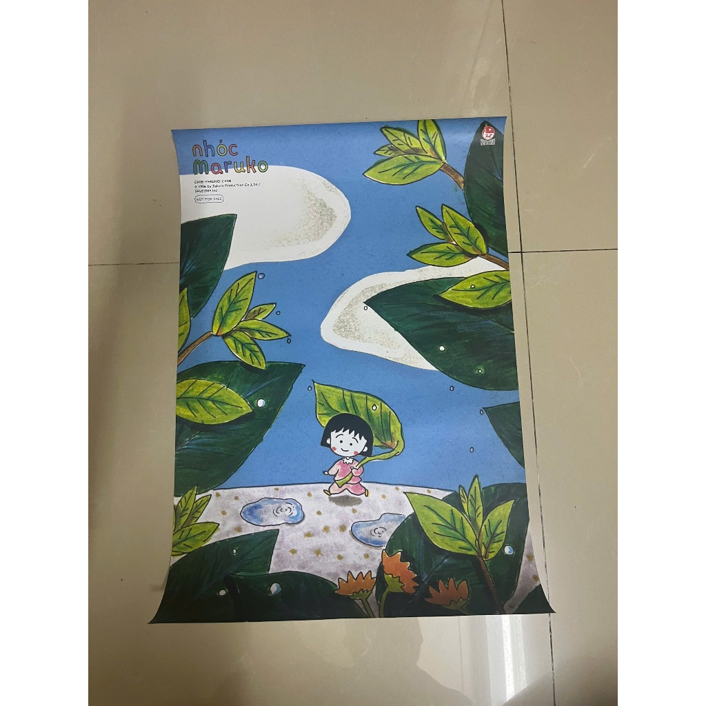 Poster Nhóc Maruko 1 (Không kèm truyện) - NXB Kim Đồng