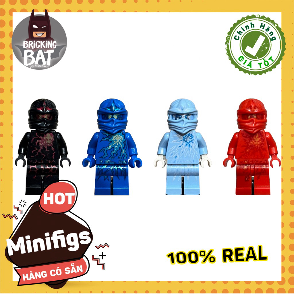 [Bricking Bat] LE.GO Minifigs - Ninjago NRG Collection