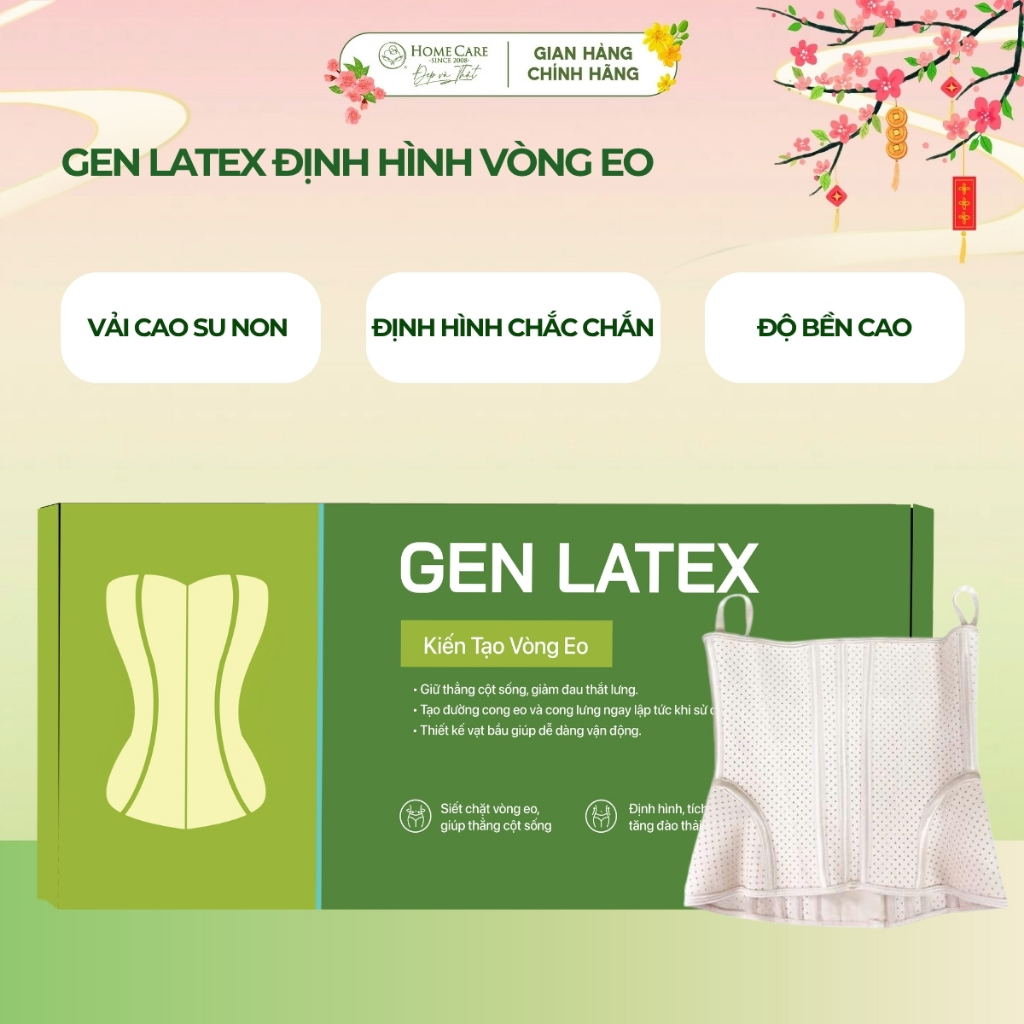Gen latex định hình vòng 2 sau sinh Home Care