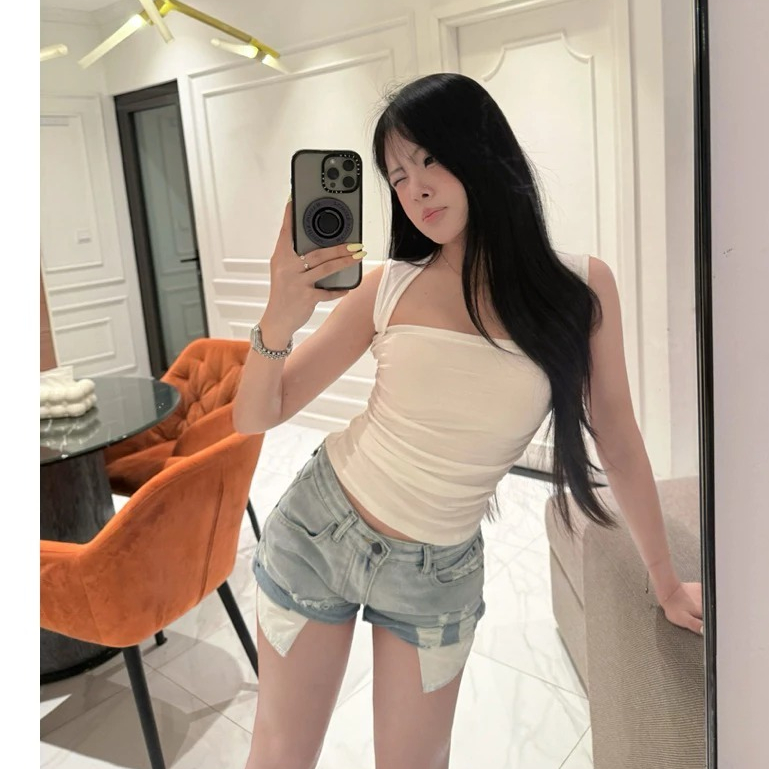 [DEAL MỞ BÁN] Quần sooc jeans denim cá tính, Quần đùi jeans hai túi phong cách street style QB09 SELLER | BigBuy360 - bigbuy360.vn