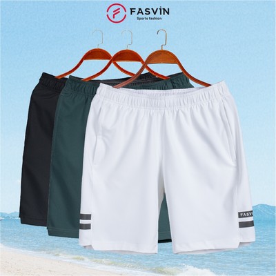 Quần short nam Fasvin Q23567.HN vải dù gió mềm mát co giãn thoải mái tiện dụng chất đẹp hàng nhà máy
