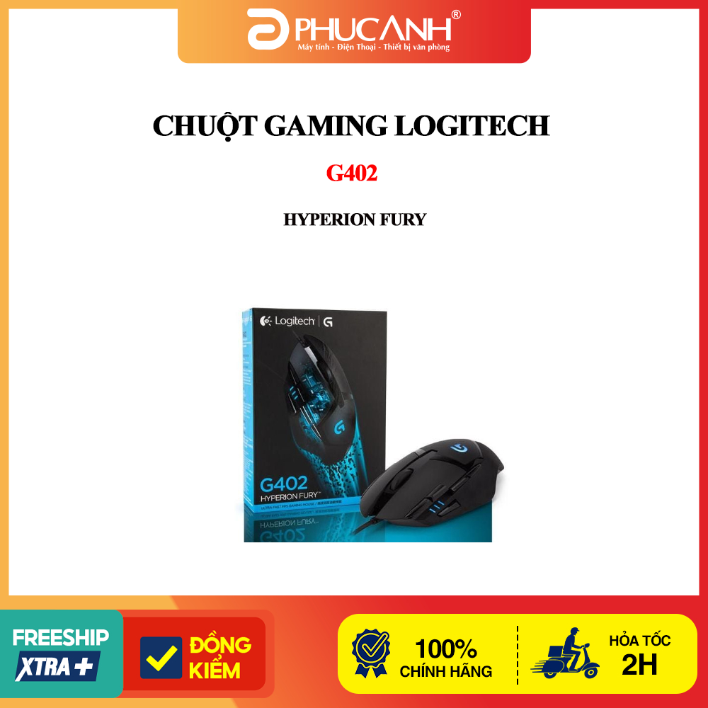 Chuột Gaming Logitech G402 Hyperion Fury