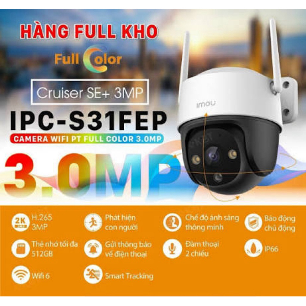 Camera imou S31FEP 2K 3MP