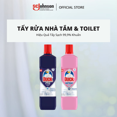 DUCK Nước Tẩy Nhà Tắm Diệt Khuẩn Tẩy Sạch Vết Bẩn Diệt 99,9% Vi Khuẩn, Tẩy Sạch Vết Bẩn 900ml