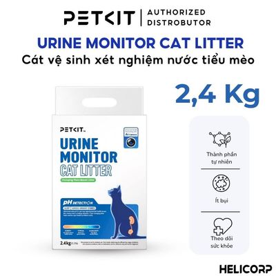Cát vệ sinh cho mèo, cát mèo PETKIT đo pH trong nước tiểu mèo