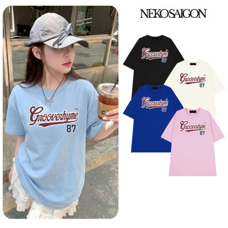 Áo thun tay lỡ form rộng unisex Neko.sg ATL406